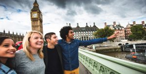 Group travel, Europe, friends, travel, London, England, Big Ben, group discount, Roy's Travel in Stow